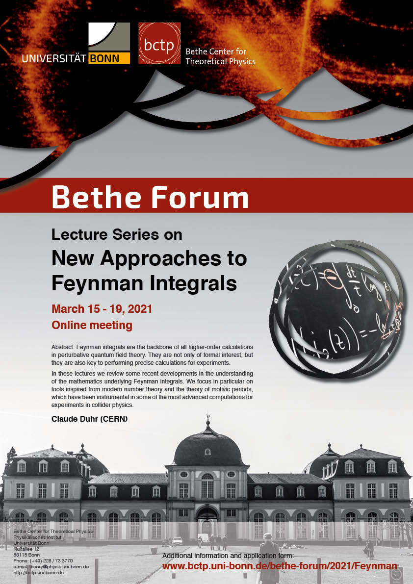 Poster Feynman Integrals