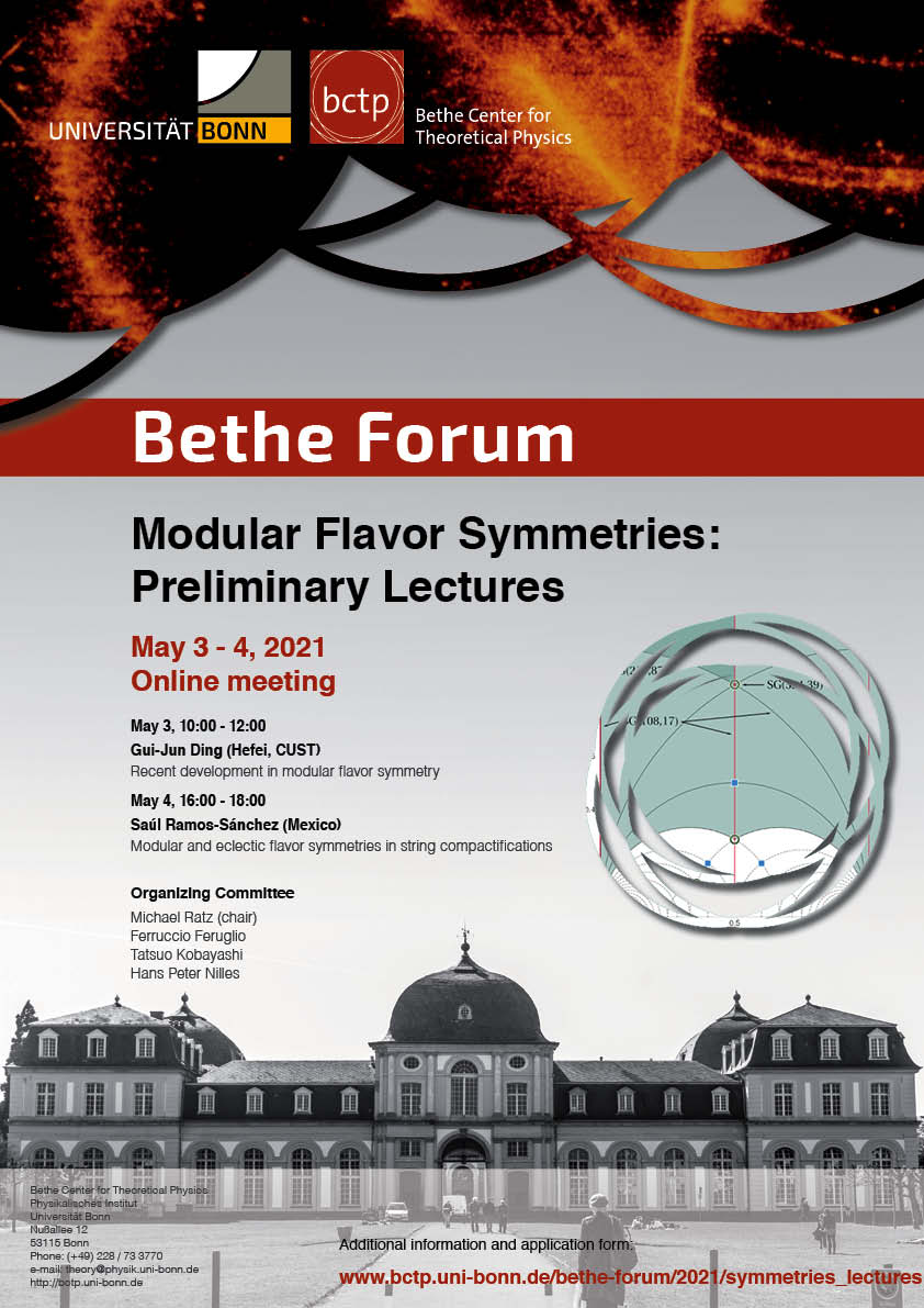 Poster Modular Flavor - Lectures
