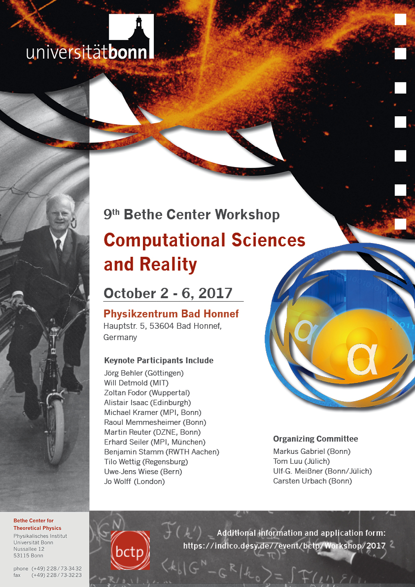 Poster 9th Bethe Center Workshop