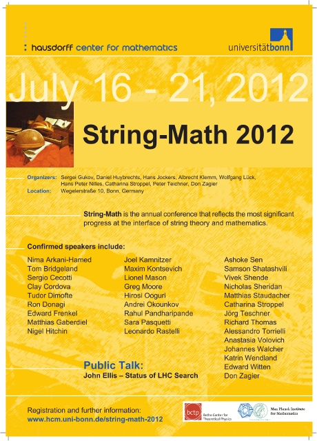 String Math Poster