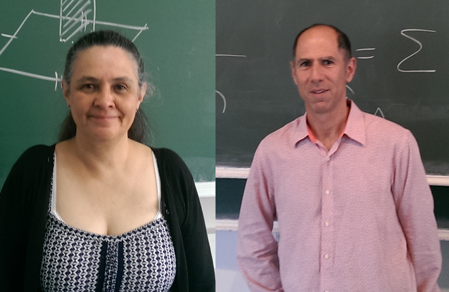 Xenia de la Ossa and Eric Zaslow
