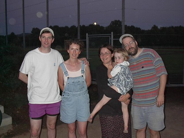 WITH SOFTBALL MATES